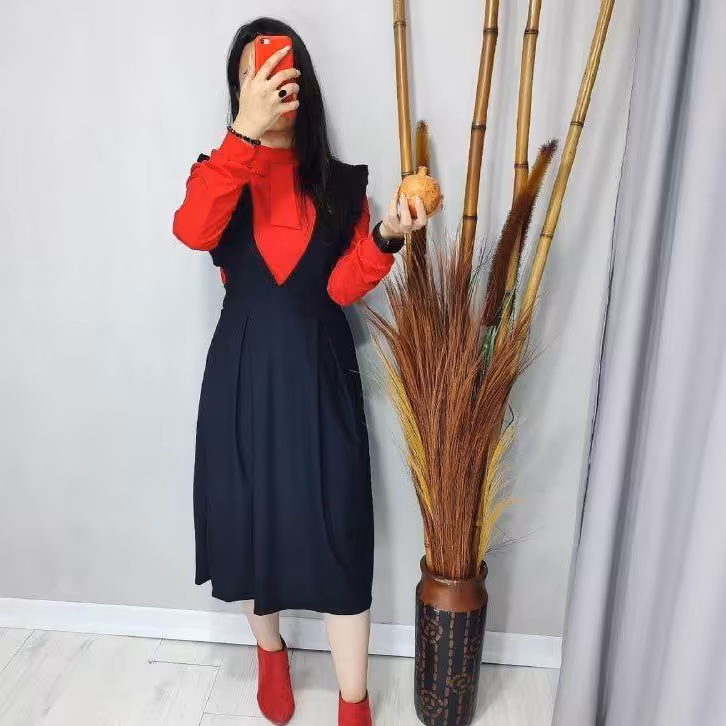 بلوز وسارافان دو تیکه یلدایی