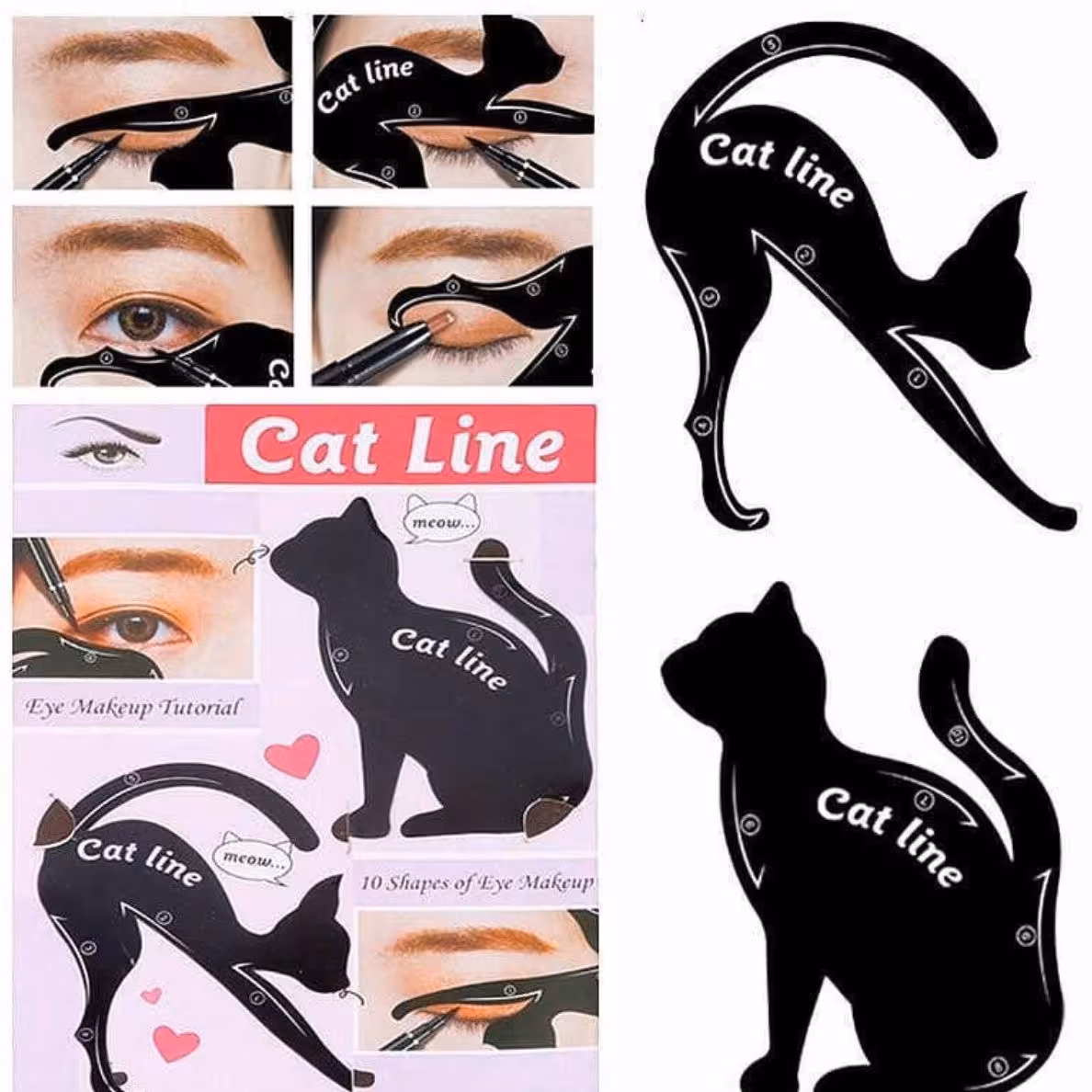 شابلون خط چشم و سایه