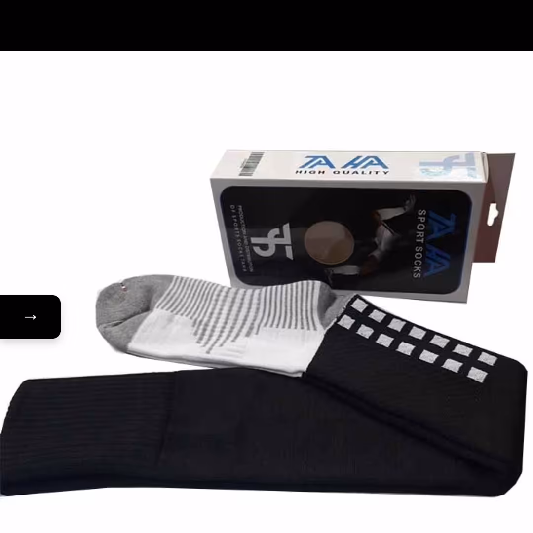 جوراب فوتبالی کف حوله ای کیفیت اعلا کد VM521