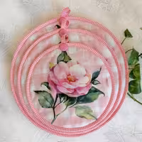 دمکنی مخمل نسوز مدل سلین طرح 19