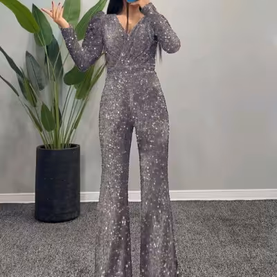 سرهمی زنانه مخمل پولکی مدل مروارید