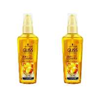 روغن مو گلیس مدل OIL-EILXIR کد 6235 حجم 75 میلی لیتر مجموعه 2 عددی