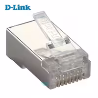 سوکت Cat6 STP دی لینک مدل D-Link NPG-C61MET502-100 بسته 100 عددی