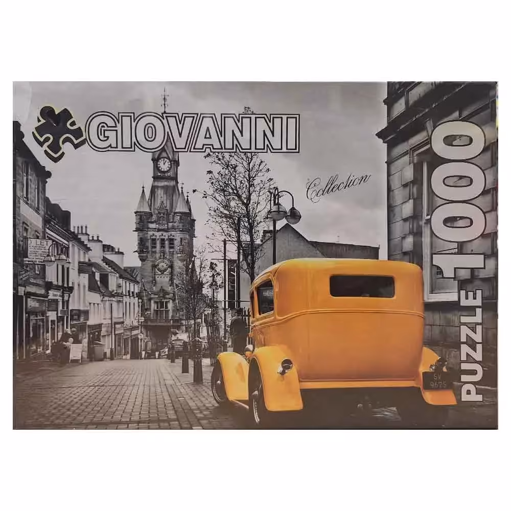 خرید پازل 1000 تکه خارجی طرح وسایل نقلیه