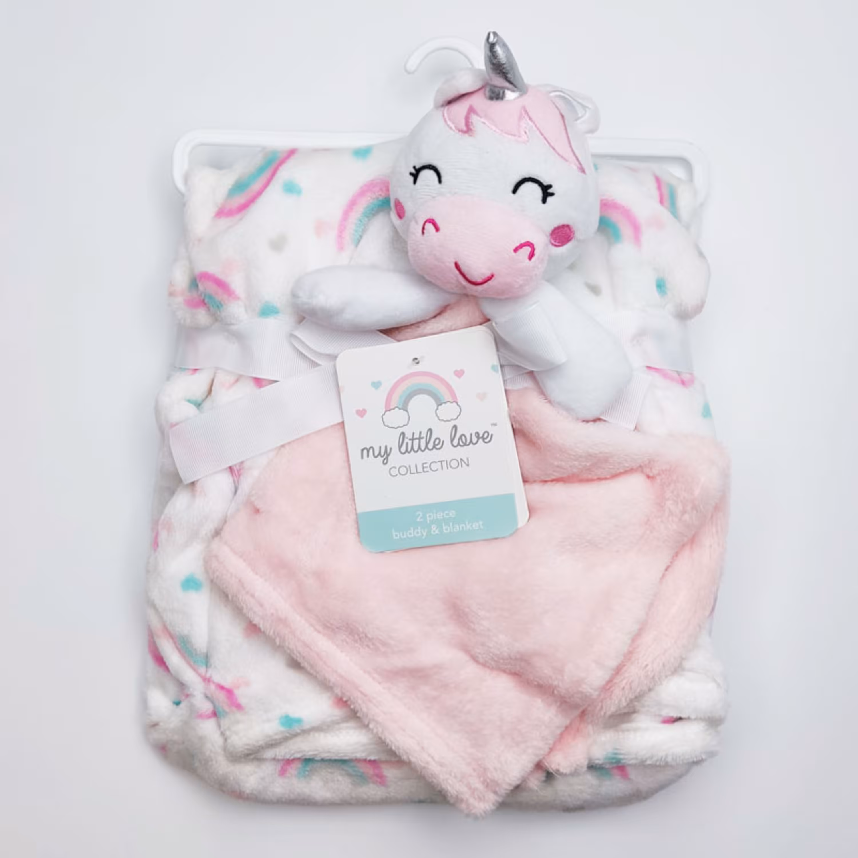 پتو دورپیچ عروسکی نوزاد طرح یونیکورن