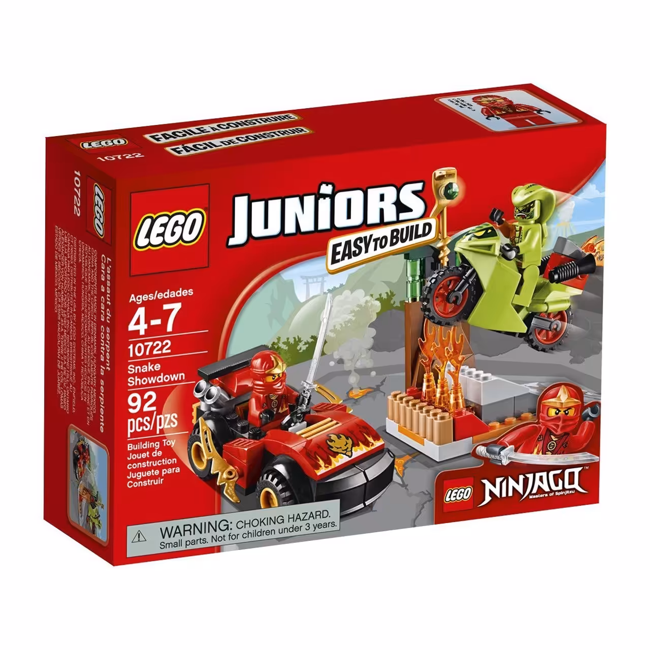 لگو سری Juniors مدل Ninjago Snake Showdown 10722
