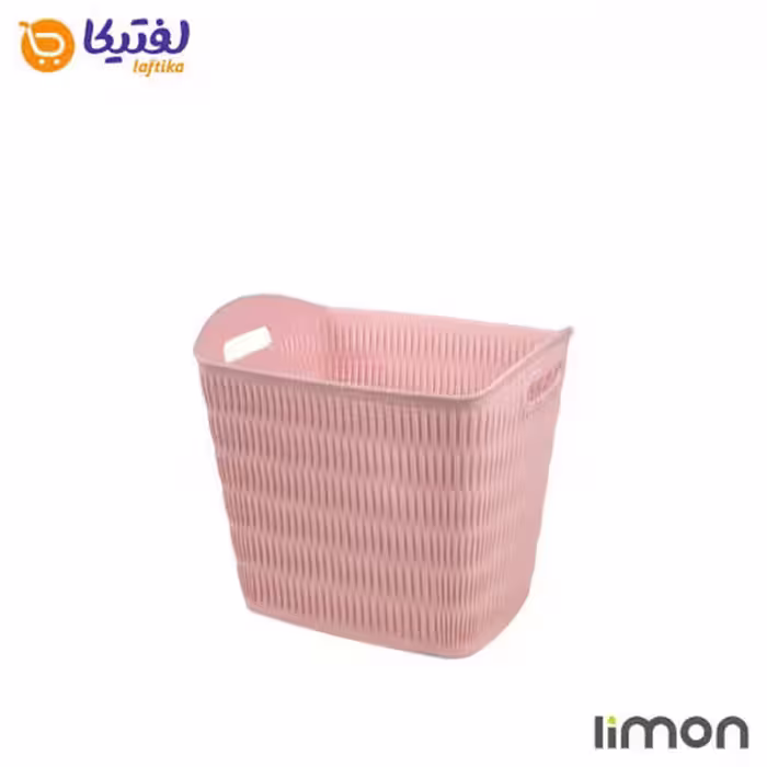سبد رخت مستطیل طرح بامبو لیمون 1394
