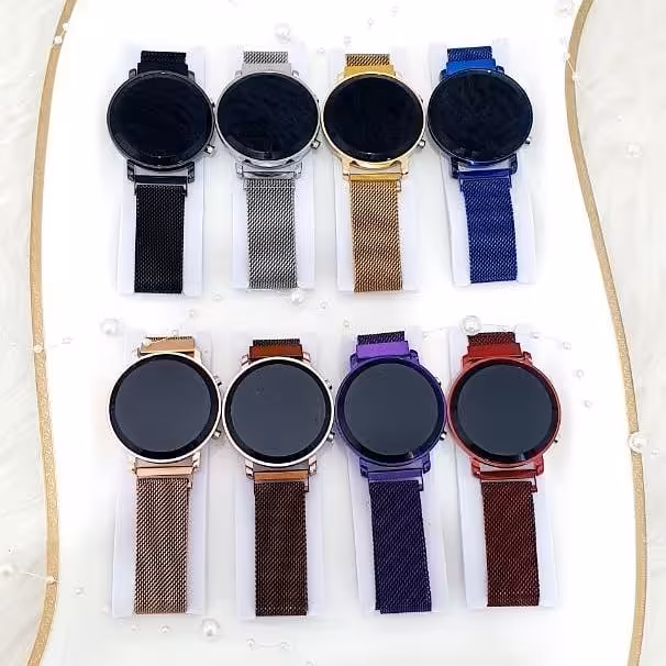 ساعت مچی زنانه و مردانه طرح اپل کامپیوتری