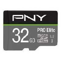کارت میکرو اس دی PNY Pro Elite به همراه آداپتور &#8211; ظرفیت 32 گیگابایت
