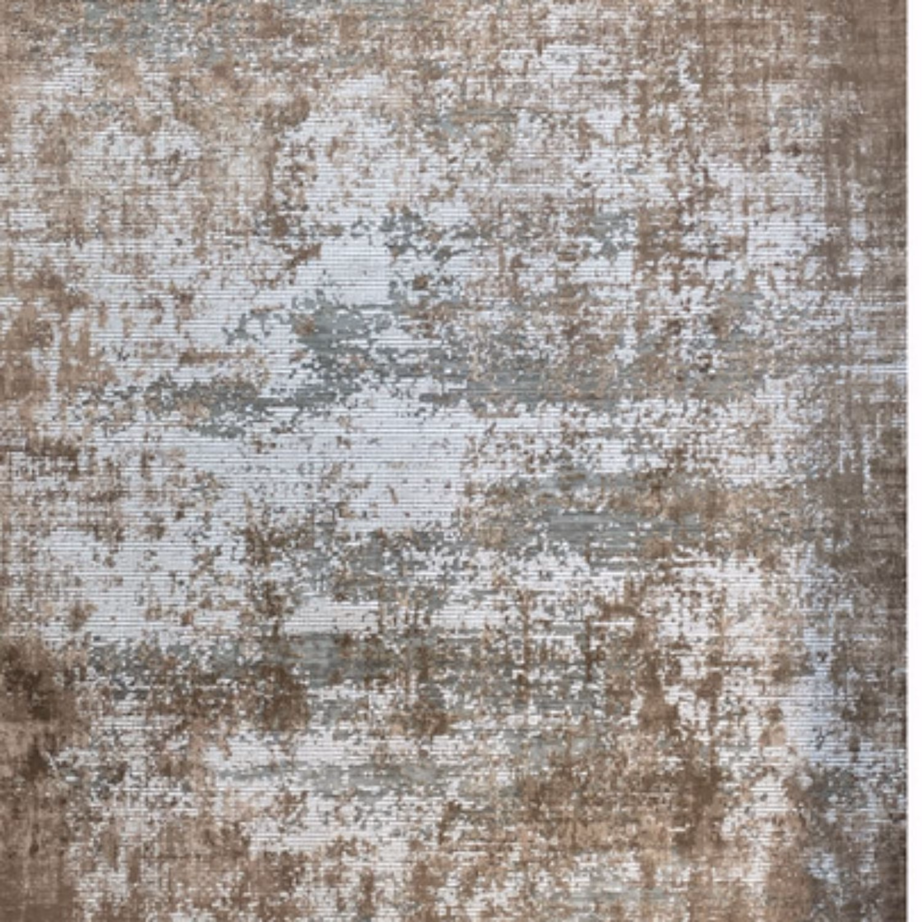 فرش ماشینی آرمانی (شش متری 3در2)مدل باسیل طرح پتینه مدرن کد6017