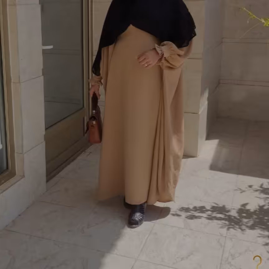 مانتو عبایی جنس ابروبادی