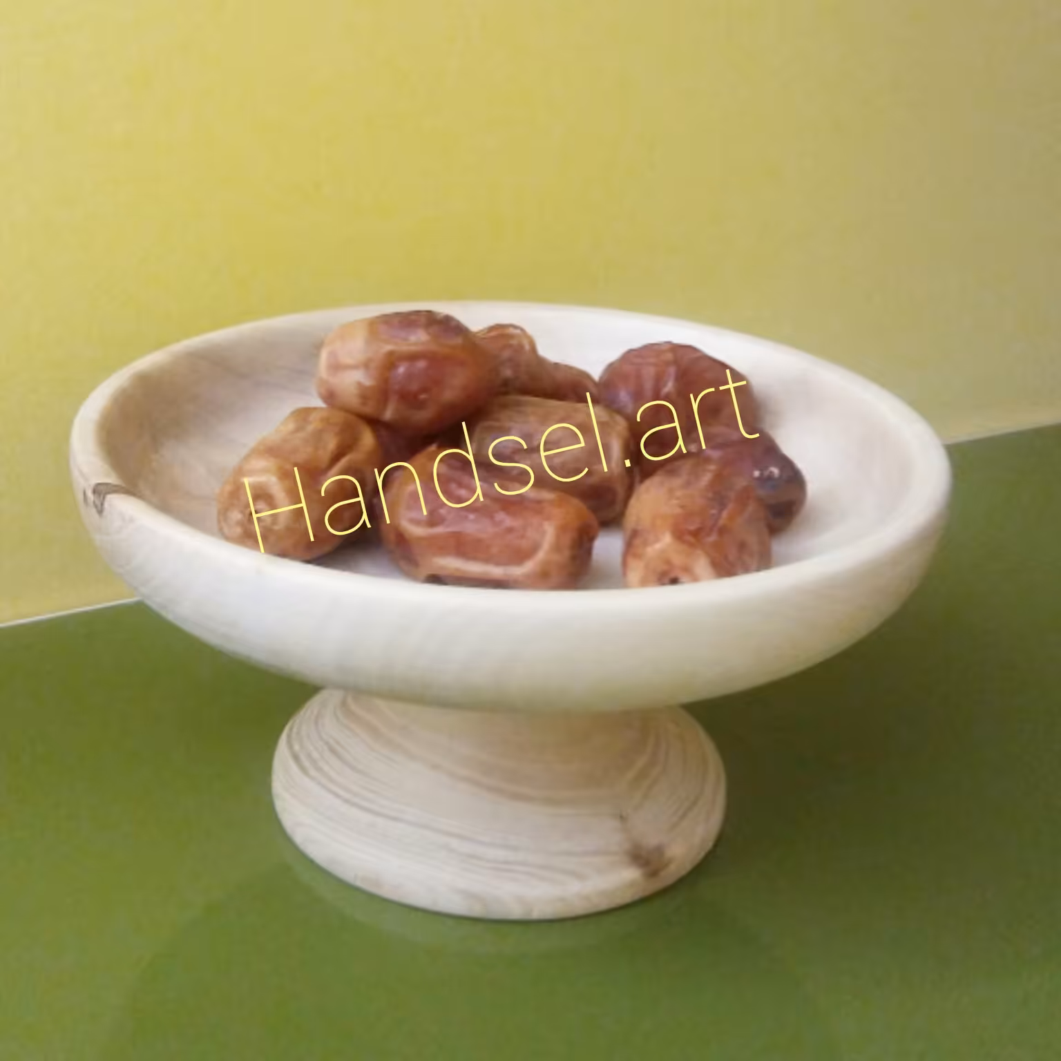 شکلات خوری یا شیرینی خوری چوبی قطر 14