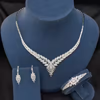 سرویس نقره جواهری کد 08