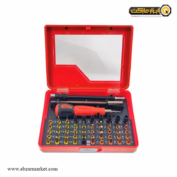 ست سر پیچ گوشتی توسن 54 عددی مدل T8316-S54