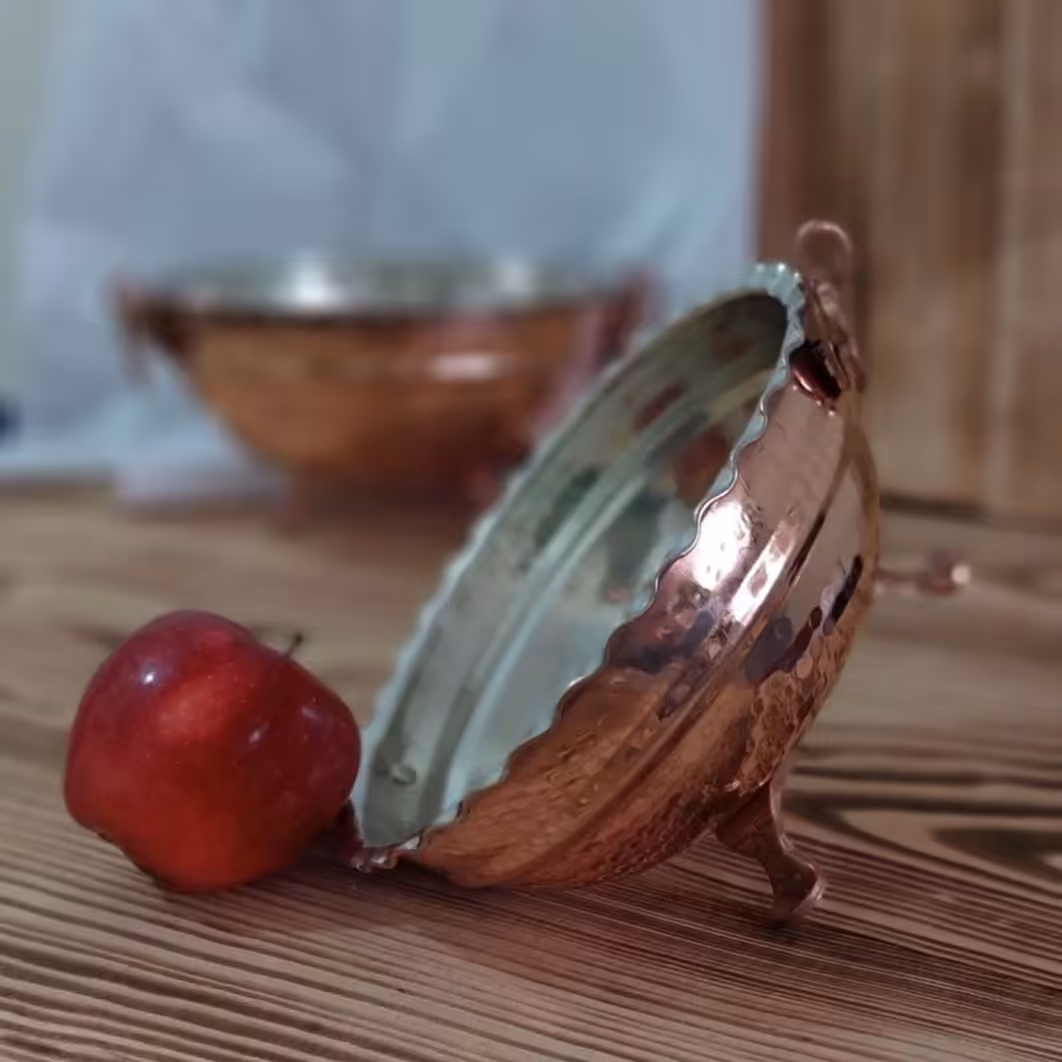 جام شکلات خوری مسی زنجان