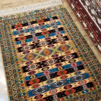 خرید قالیچه دستباف 3 متری ترکمن پشم اعلا  تضمینی با ارسال رایگان 