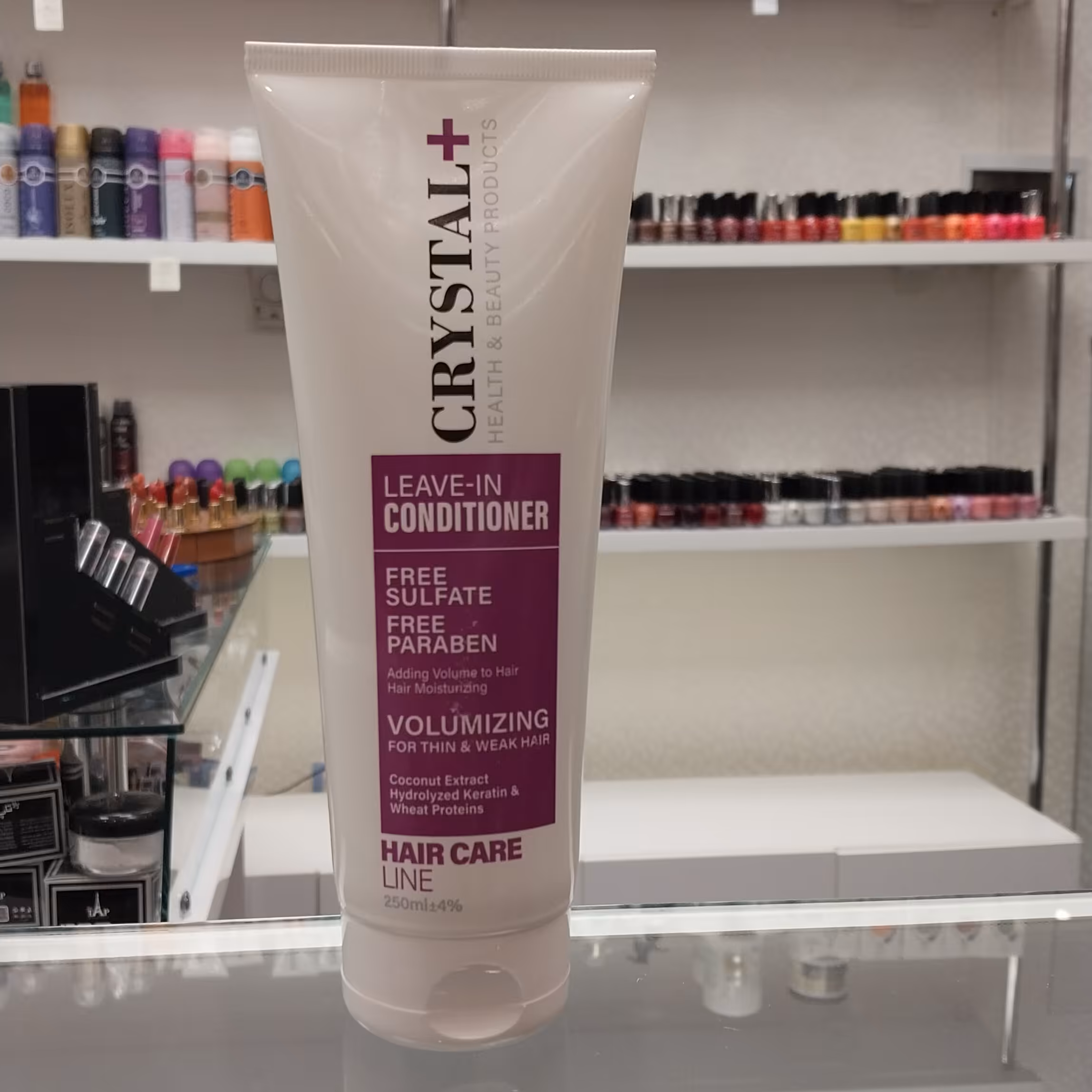 ماسک مو کریستال بدون آبکشی مناسب موهای نازک و ضعیف