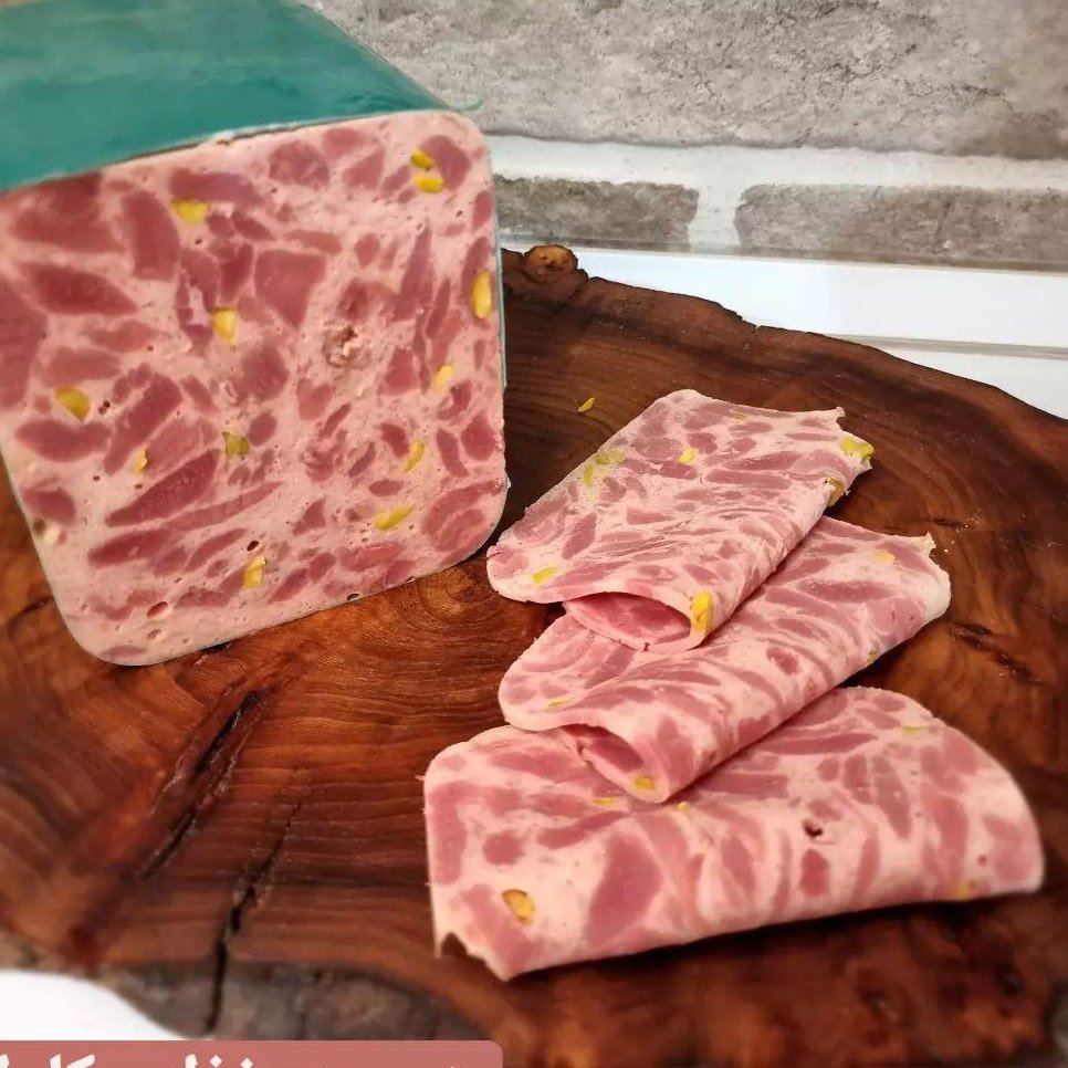 ژامبون گوشت  خانگی 90درصد(کاملابهداشتی)