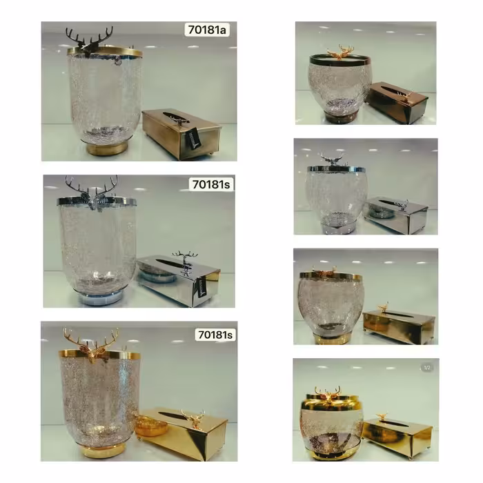 سطل و دستمال آبکاری شده فورتیک