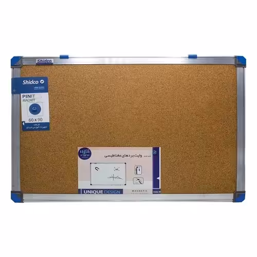 تابلو اعلانات شیدکو مدل کرک سایز 60x90 سانتی متر