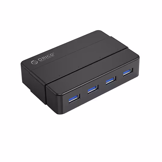 هاب 4 پورت USB3.0 با آداپتور ORICO H4928-U3-V1