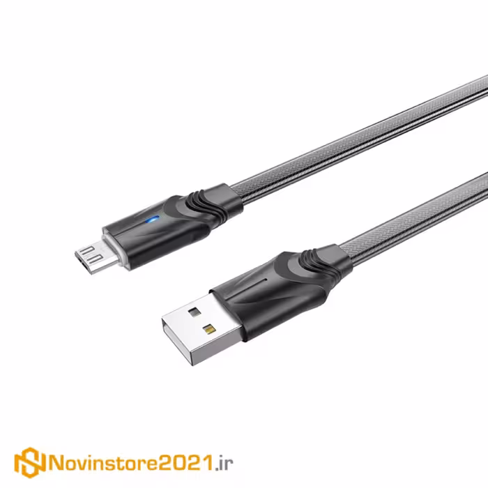 کابل شارژ میکرو بروفون ( کابل شارژ اندروید بروفون) مدل BU12 طول 1.2 متر