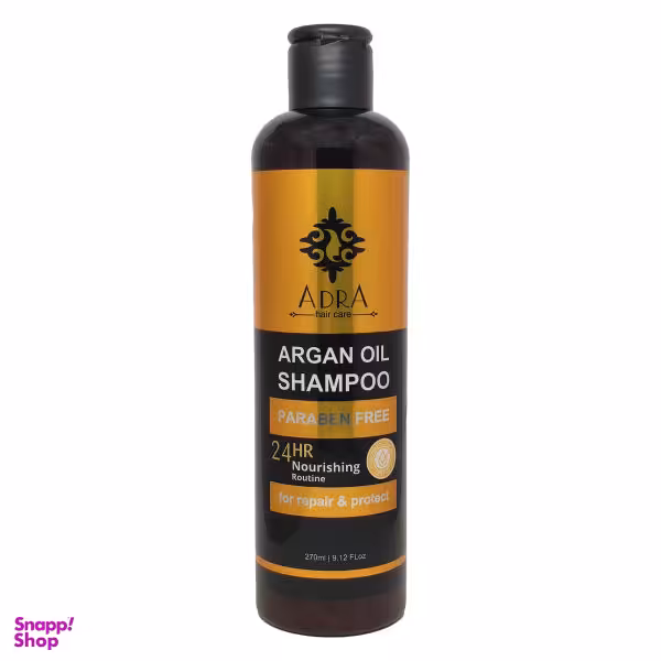 شامپو تقویت کننده مو آدرا (Adra) مدل آراگان حجم 270 میلی لیتر