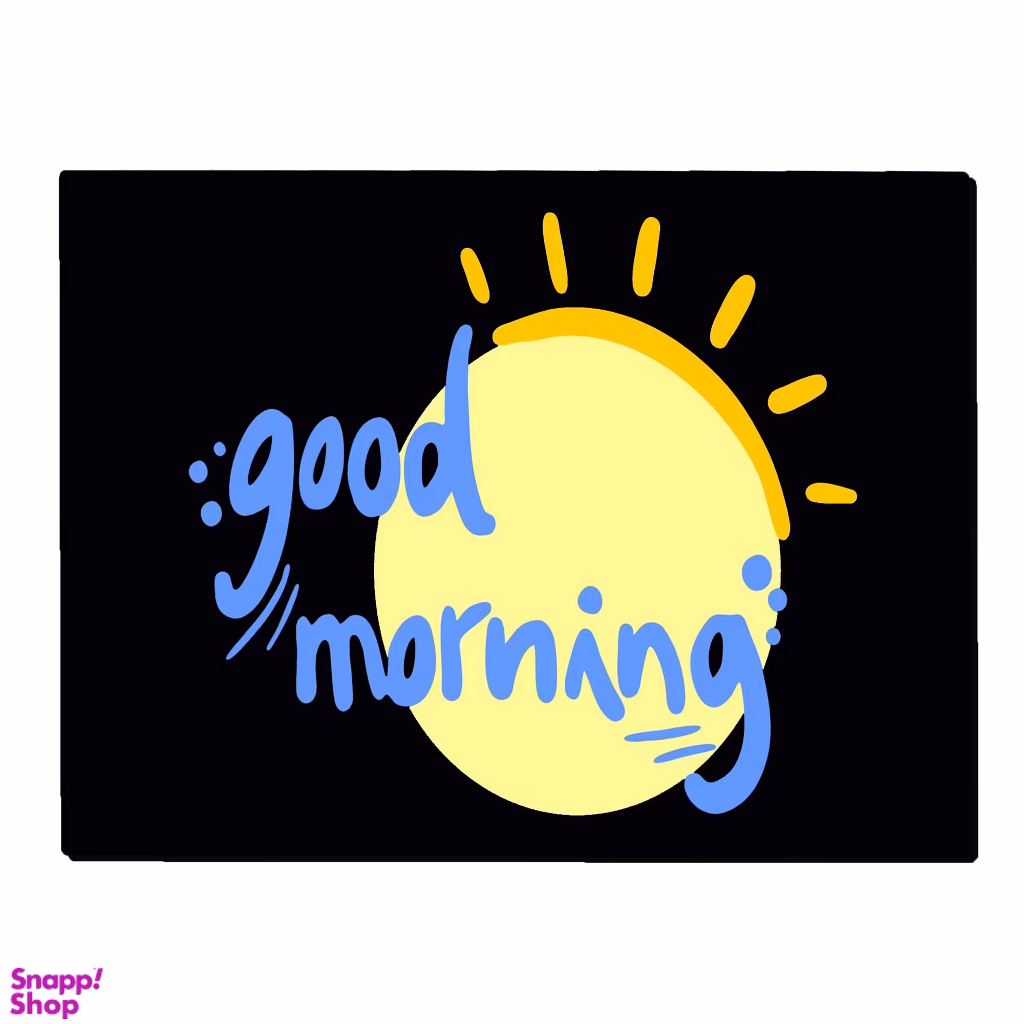 تابلو شاسی بکلیت طرح صبح بخیر مدل SH-s2223