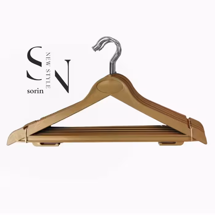 چوب لباسی طرح چوب نیو بسته 10 تایی