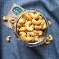 بادام هندی زعفرانی درجه 1 بارادلند (500 گرمی ) قیمت ویژه - تضمین کیفیت