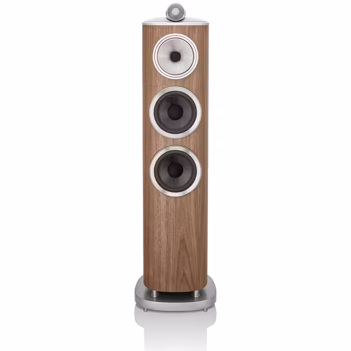 اسپیکر HIGH-END باورز اند ویلکینز Bowers &amp; Wilkins سری Diamond 800 مدل D4 804 رنگ Satin Walnut - Hiapple.ir