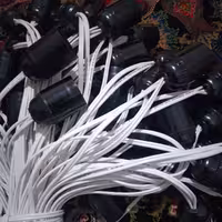 ریسه لامپ خور دسته 60متری باسیم تمام مس وهلدر باکیفیت دست ساز سفارشی