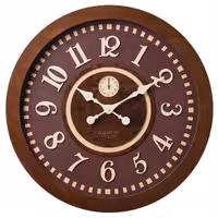 ساعت دیواری چوبی شوبرت مدل 6104 سایز 60