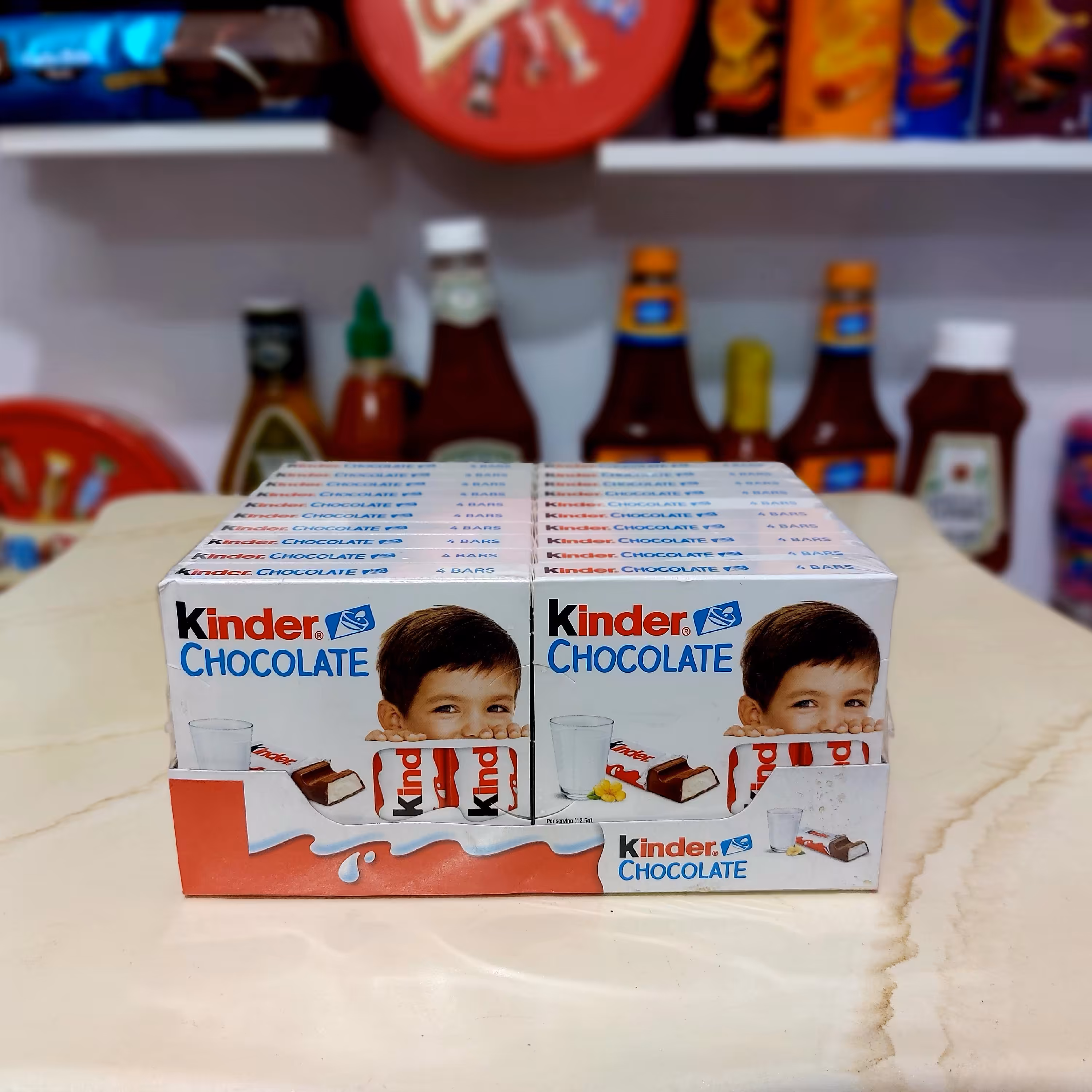 کیندر شکلات 20 بسته 4 عددی ارسال رایگان سراسر کشور