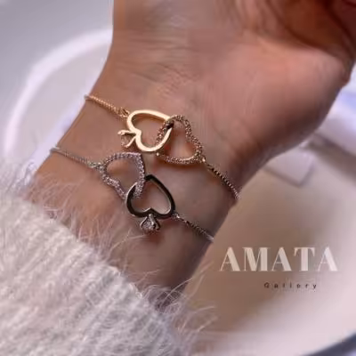 دستبند کرواتی طرح انگشتری برند YSX