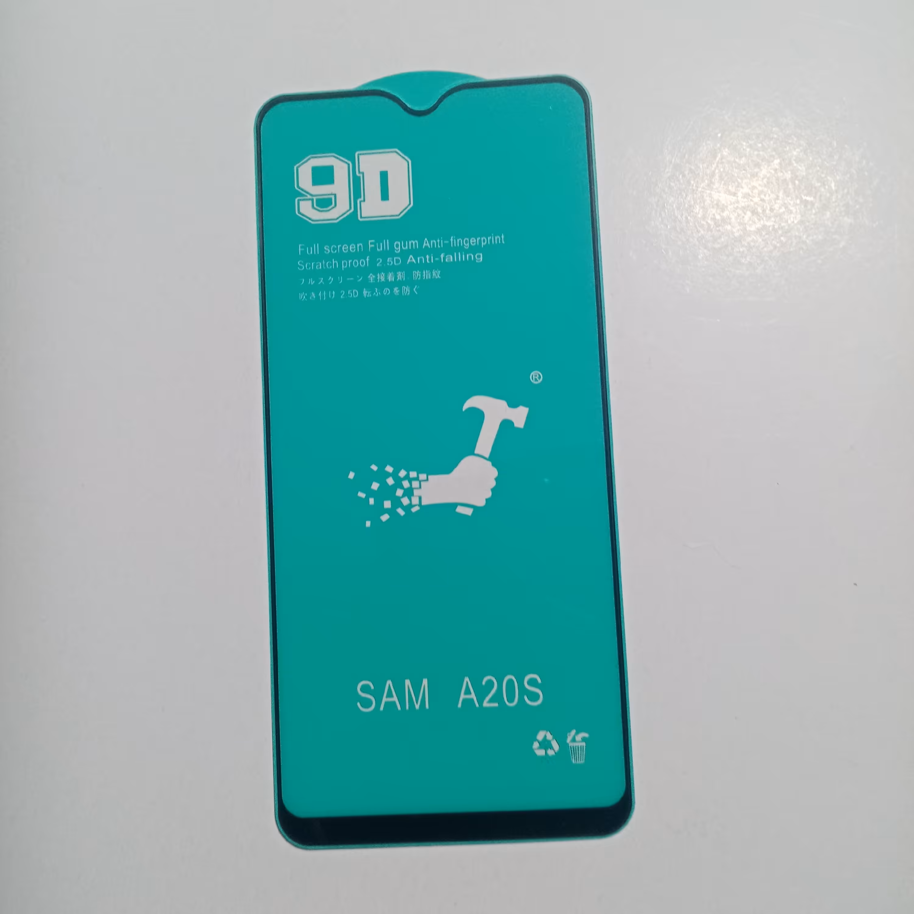 محافظ صفحه نمایش سرامیکی شفاف 9D مناسب برای گوشی موبایل سامسونگ A20s