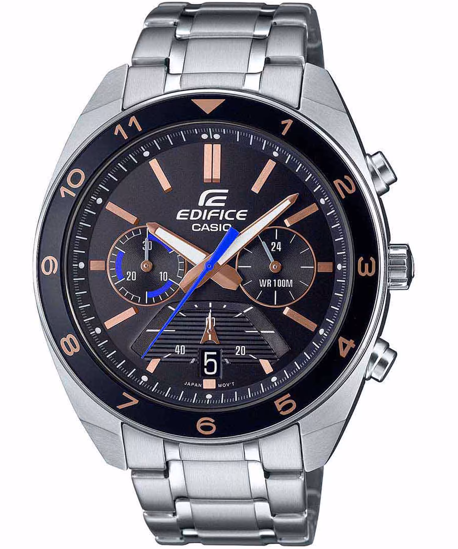 ساعت مچی مردانه کاسیو، زیرمجموعه EDIFICE، کد EFV-590D-1AVUDF