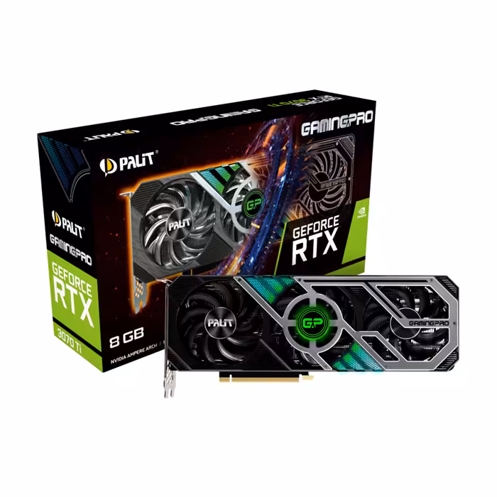 کارت گرافیک پلیت GeForce RTX3070 Ti Gaming Pro 8G LHR