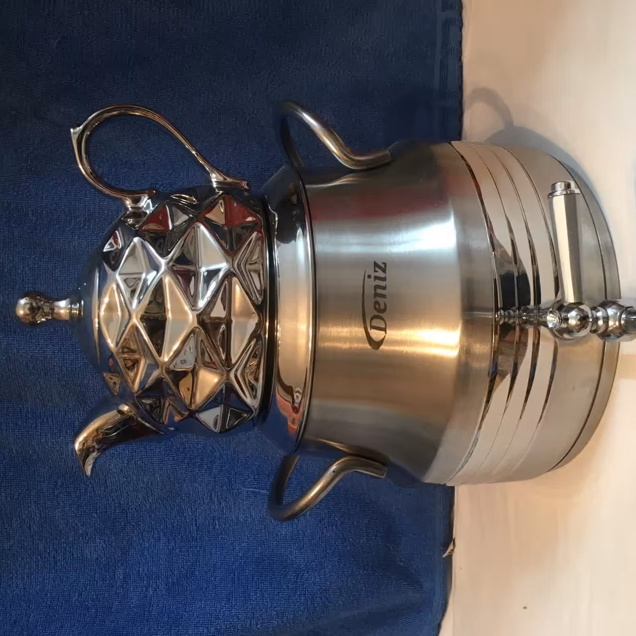 کتری قوری شیر دار رنگی