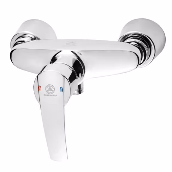 شیر مخلوط اهرمی توالتی مدل بهادر کروم قهرمان