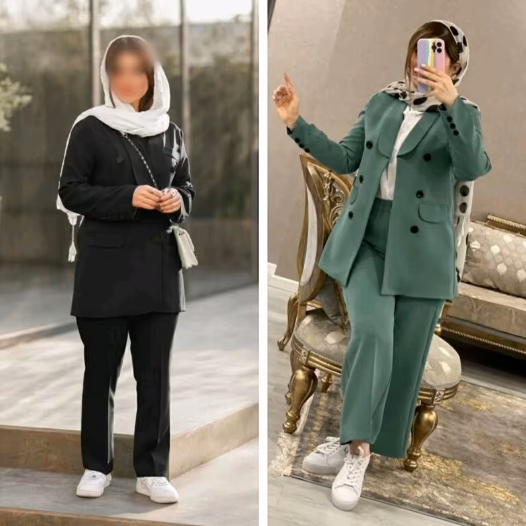 کت وشلوار زیبا . مدرن