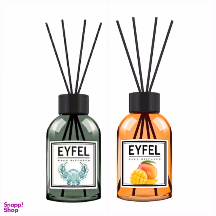 اسپری خوشبوکننده هوا ایفل مدل مالک و انبه حجم 120 میلی لیتر مجموعه 2 عددی