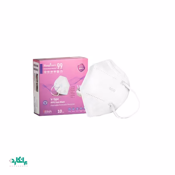 ماسک نانو الیافi99 بدون سوپاپ FFP3 ریما رسپی نانو-Respinano