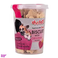 تشویقی بیسکوییت سگ دودوتی (Dudoti) با طعم گندم وزن 150g
