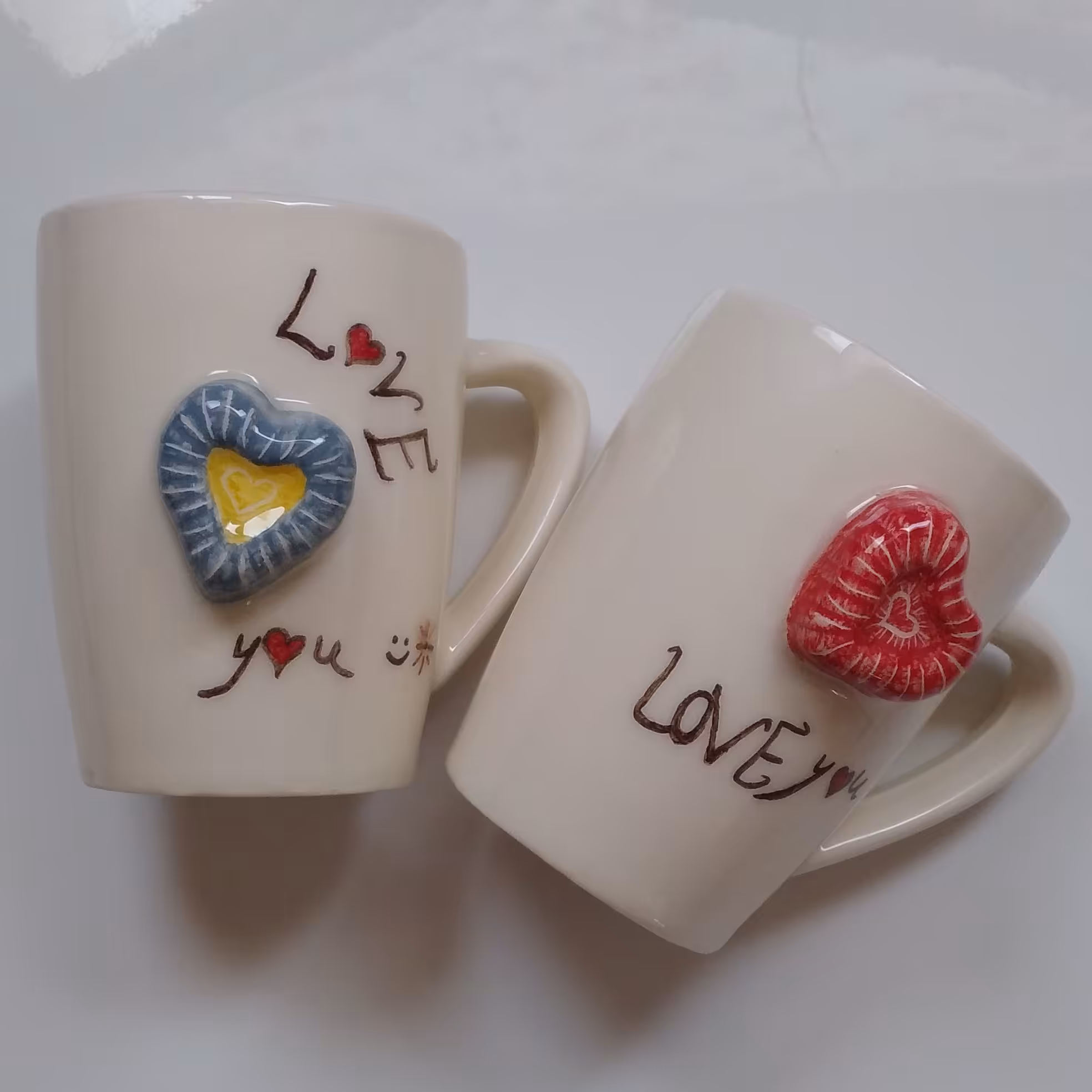 لیوان سرامیکی باقلببرجسته دلبر جذاب خوشگل