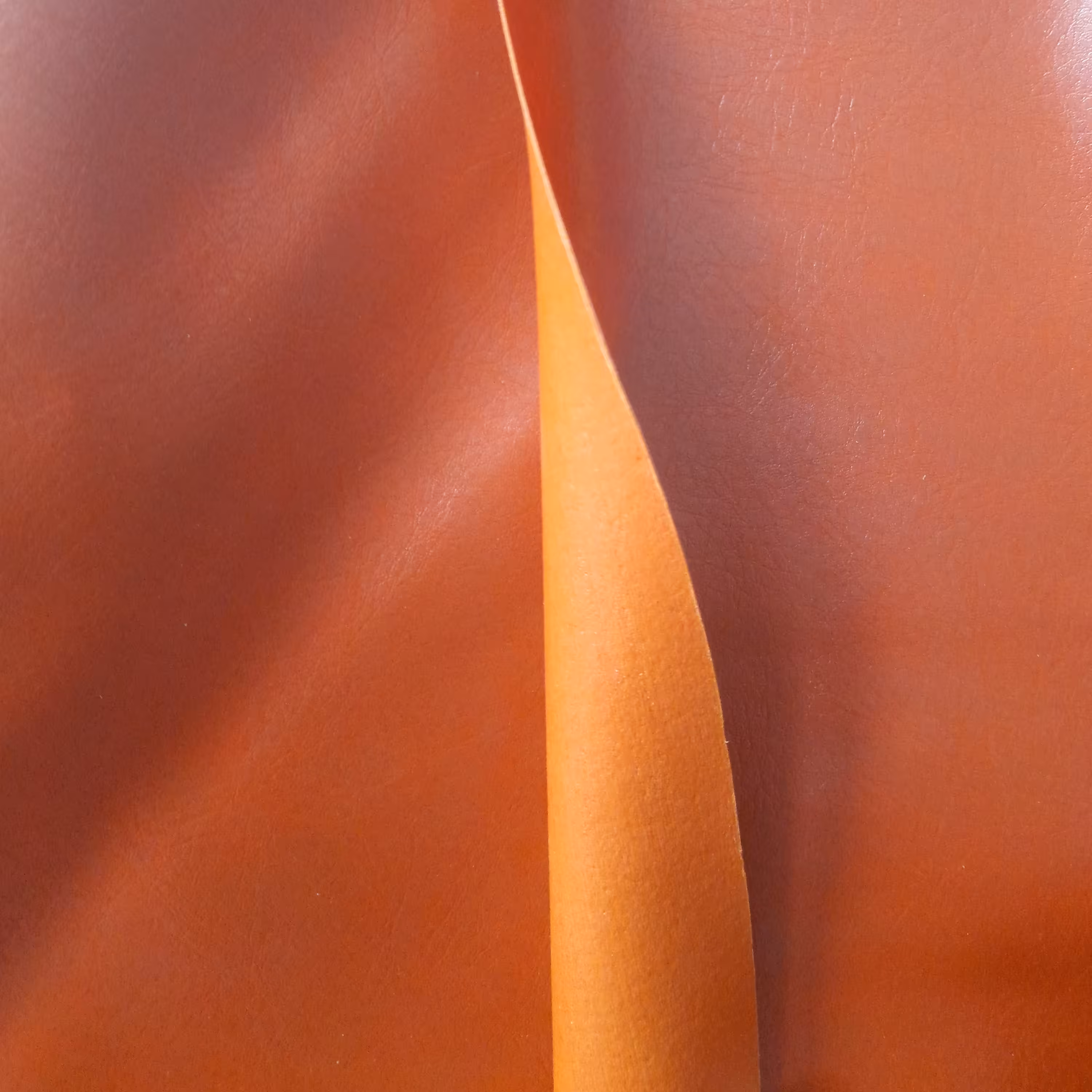 چرم مصنوعی ( آستر ) بیاله عسلی ضخامت 7.0