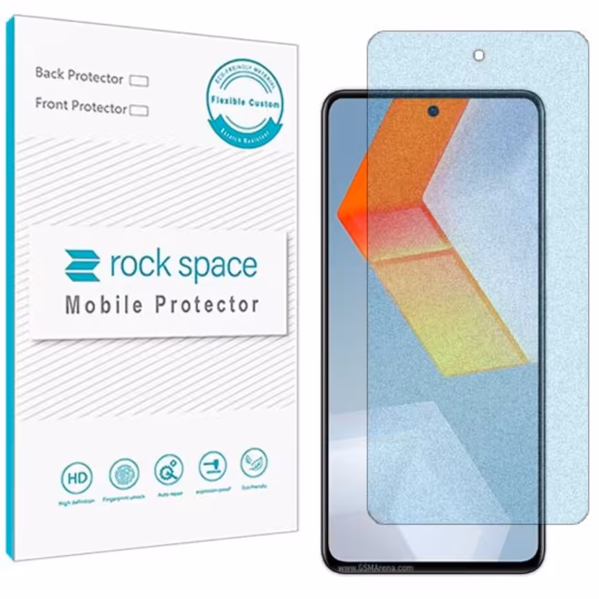  گلس نانو مات بلوکات (ضد اشعه آبی) و ضد ضربه گوشی ویوو iQOO Neo5 s برند راک اسپیس   