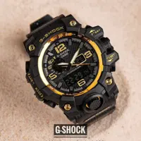 ساعت جی شاک کاسیو دو زمانه  g-shock  بند پیو موتور اصلی  کیفیت عالی کرنومتر آلارم تقویم چراغ و...با جعبه کادویی و ارسال