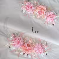 رانر و رومیزی روباندوزی جهیزیه عروس سرویس عروس روباندوزی و کار دست