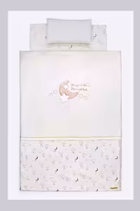 سرویس خواب نوزادی سوپر لوکس ایسیز گلد 3 تکه ضد حساسیت 100 درصد پنبه با گارانتی تعویض برند isiz